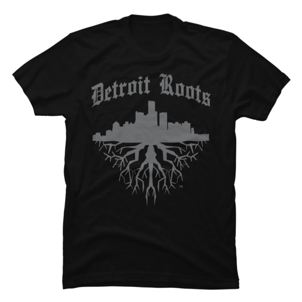 detroit roots t shirt